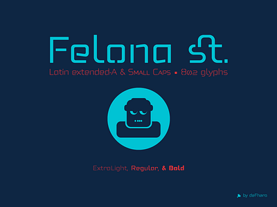 Felona st. typefaces