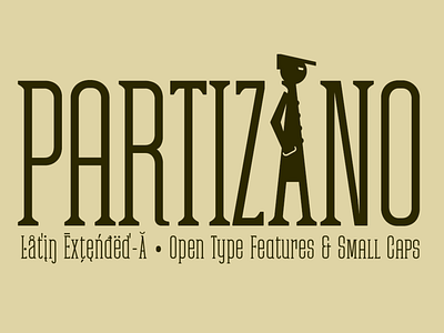 Partizano font typography