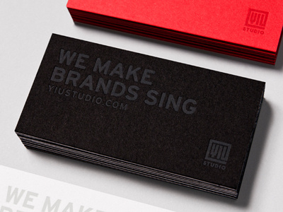 YIUstudio business card