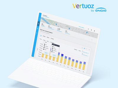 Vertuoz Smart Manager dashboard ui uiux webapp