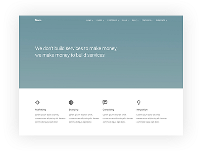 Minimal Corporate Template