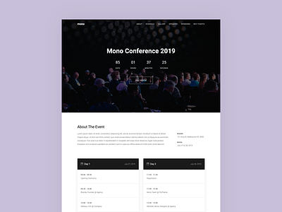 Event, Conference Template bootstrap clean conference design event html5 minimal modern one page onepage simple template ui web design web template