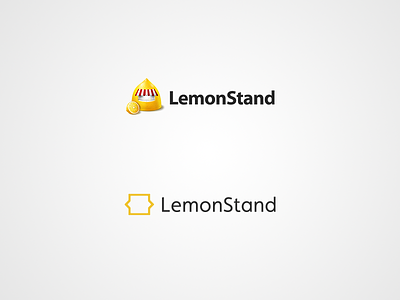 Logo development branding design graphic identity lemonstand logo rebrand web