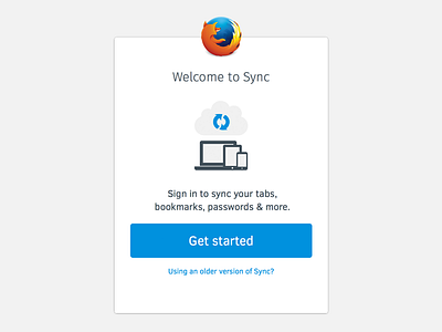 Welcome to Sync accounts firefox intro sync ui web