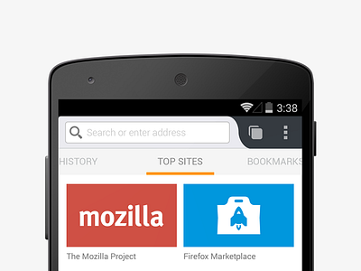 Firefox on Mobile android browser firefox mobile ui ux
