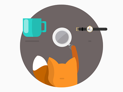 Looking for something? android firefox fox illustration looking mobile onboarding