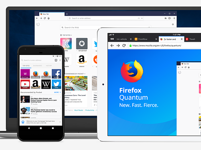 Photon Project on Mobile android app browse firefox ios mobile mozilla photon redesign refresh ui ux