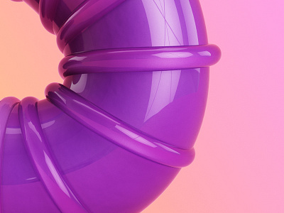 Detail 3d 3d design cinema 4d lighting pastel plastic poster purple scene vray