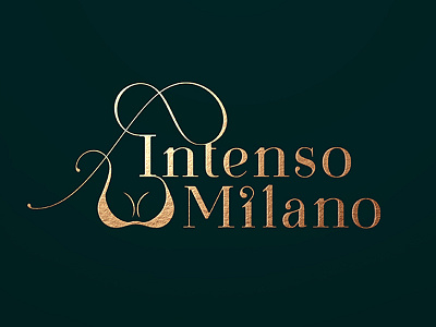Intenso Milano Branding brand design branding clothing graphic design logo woman women