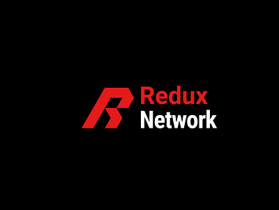 Redux Network branding design flat logo vector