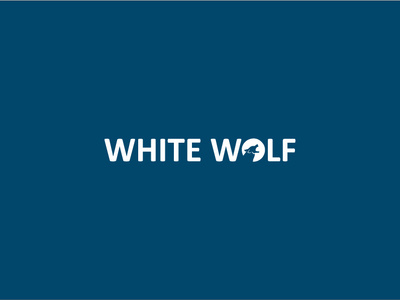 White Wolf Clothing Brand white wolf wolf logo wolf adobe ilustrator brand identity branding logo designer logo a day fashion art clothing company clothing brand logo design logo