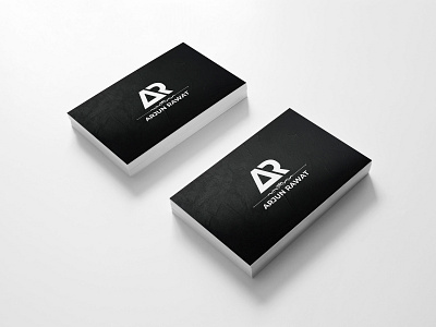 AR Logo ar brand identity branding business card design logo logo design minimal logo