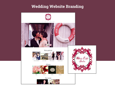 Wedding Website Logo logo website weddings