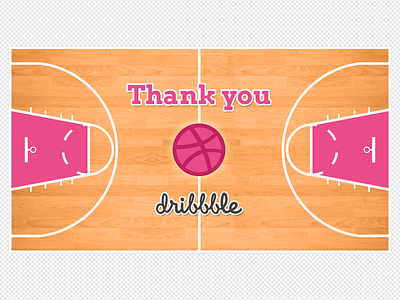 Thank you Dribbble : Debut Shot debut shot design devil designz dribbble graphic parth sharma thankyou