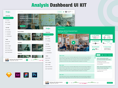 Analysis Dashboard UI Kit