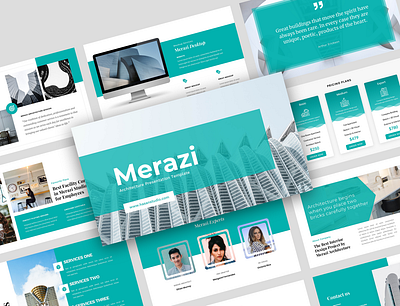 Merazi – Architecture PowerPoint Template google slide keynote keynote presentation layout powerpoint powerpoint presentation ppt presentation presentation design presentation layout