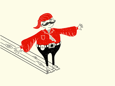 Walk the Plank illustration pirate
