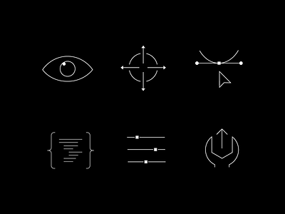 Icon Set icon design iconography icons iconset linework