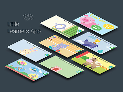 Little Learners App apps children kids learning apps ui user experience ux