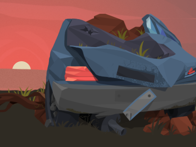 Car Destroy 1 game illustration