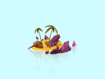 Island 1 game illustrations