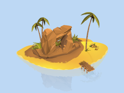 Island 5 game illustrations