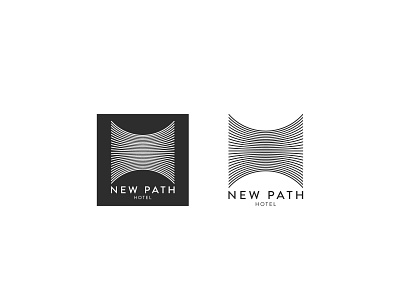 New Path branding design logo