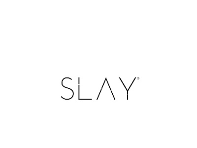 Slay branding design logo