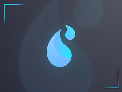 Blue Drop Logo Design branding design illustration logo vector