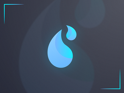 Blue Drop Logo Design