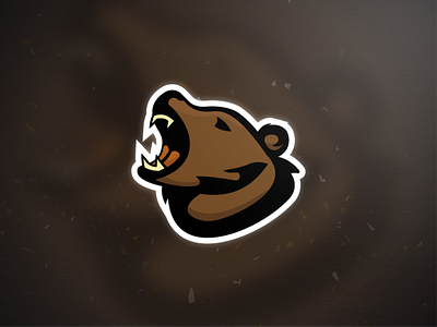 Bear? animal art animal logo bear bear logo branding design esports illustration logo vector