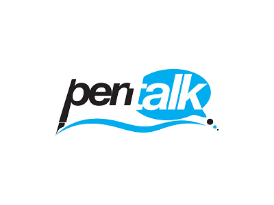 Pentalks content logo writing