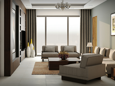 Living room !! 3d Visual