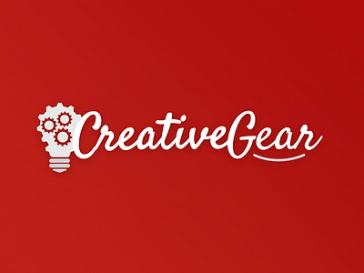 Creative Gear Logo branding design logo design web design