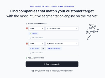 Segmentation & Search Engine