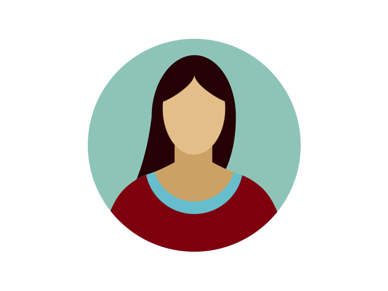 People avatars minimal abstract flat portrait icons vector people illustration characters avatars