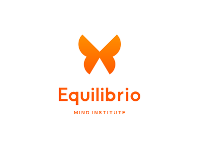 Equilibrio Route 3 branding bright butterfly concept graphic design identity logo logo design rebrand