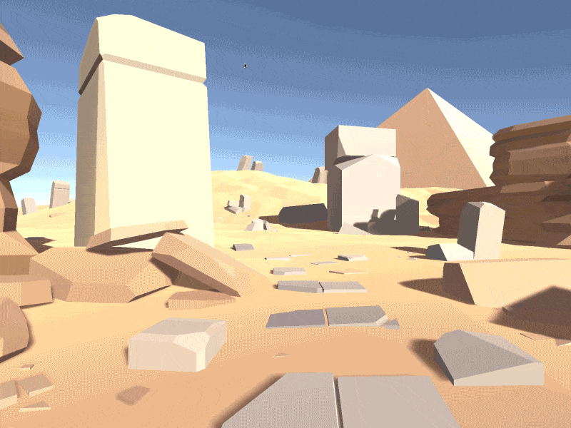 Low Poly Level 3d 3dui game
