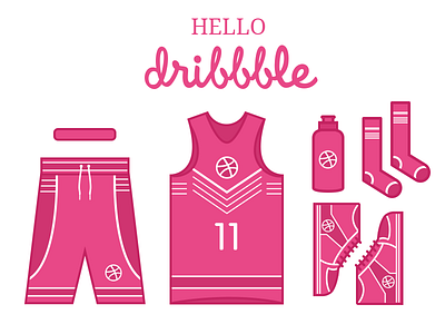 hello dribbble~~