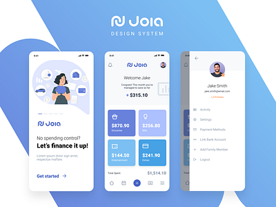 Joia design system figma mobile uiux