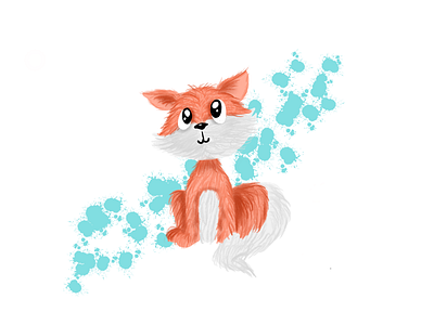 Molly the Foxie illustration