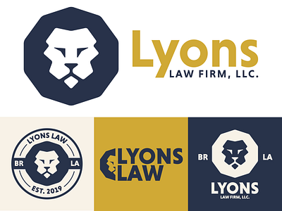 Lyons Law Firm Branding