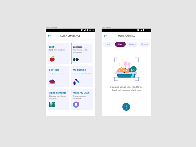 Digital Health App UI