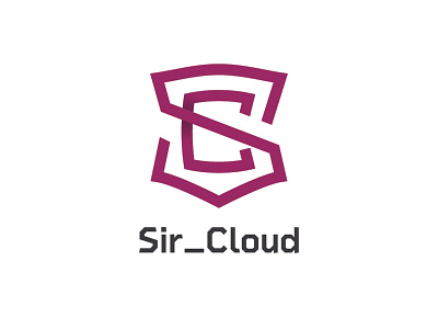 Sir_Cloud Identity design graphic design identity design logo