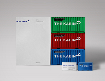 The Kabin branding design graphic design icon identity design logo typography