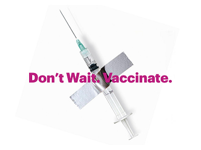 Pro Vaccine Poster design graphic design poster design typography