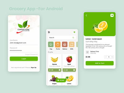 Grocery app android design design app figma groceries grocery grocery app grocery online grocery store online sketch ui vegitables
