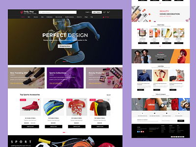 eCommerce: Homepage