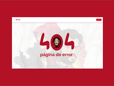 404 Error Page branding daily ui dailyui design illustrator minimal ui ux web website