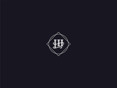 L H logo mark abstract logo brand design brand identity branding elegent geometric h logo l logo logodesign logotype luxury logo minimal typography